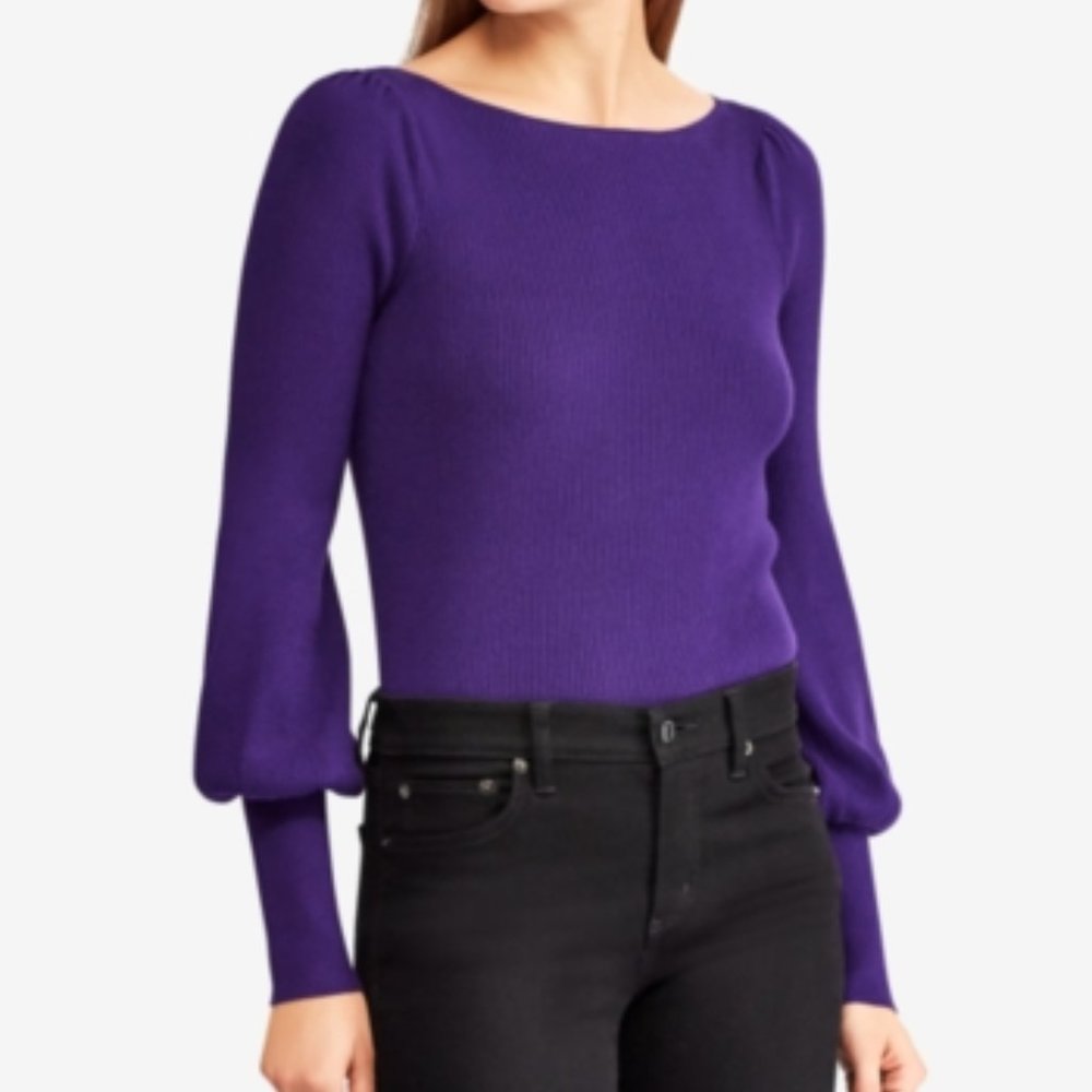 NWT $89 Lauren Ralph Lauren Ribbed Sweater
